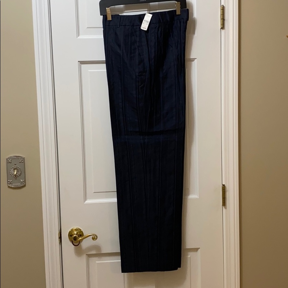 Talbots Collection Formal Pant 14 NWT BlueBlack - Picture 5 of 11